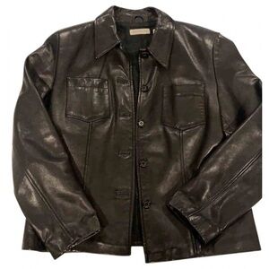 Women’s Black Leather Jacket